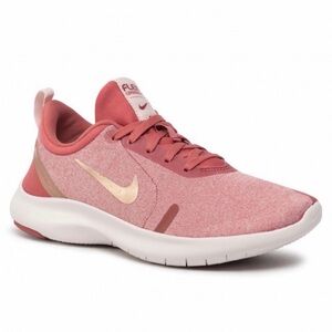 Nike Women's Pink Flex Experience 8 Lightweight Running Sneaker Size 8
